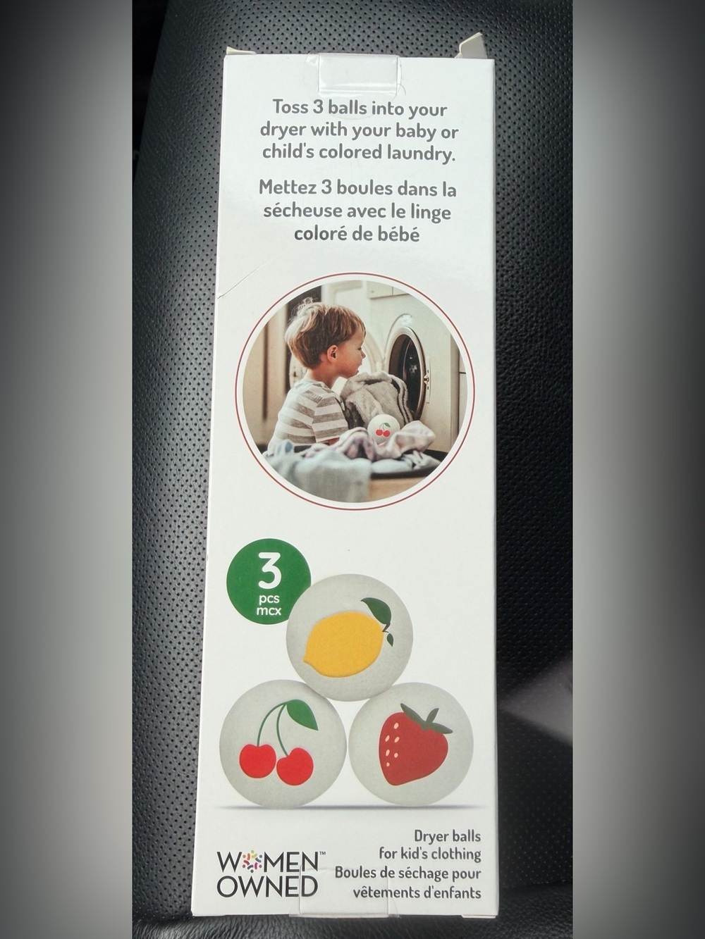 ✨New✨ melii: Wool Dryer Balls (Reusable) Pack of 3 - Picture 4 of 6
